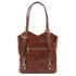 Patty - Leather convertible backpack shoulderbag